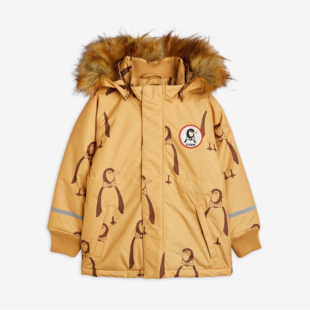 MINI RODINI • Penguin K2 Parka in Beige - Picture 2 of 15